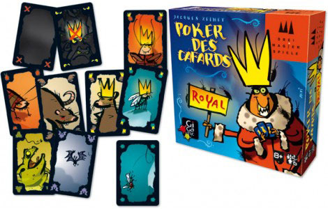 Le Poker des cafards Royal  Un jeu de Jacques Zeimet  Jeu de société  Tric